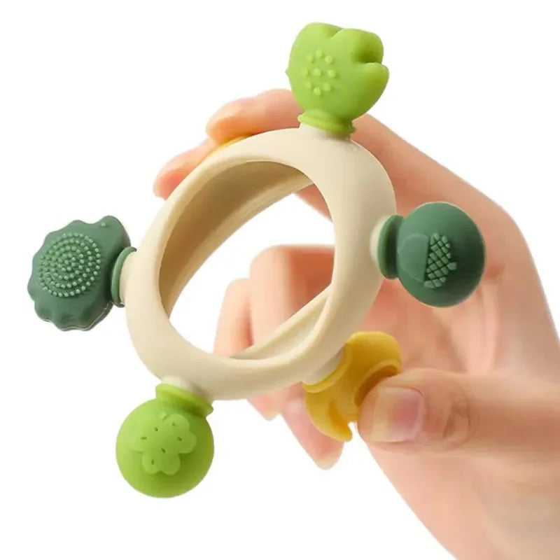 Montessori Rattle-Teether 2-in-1