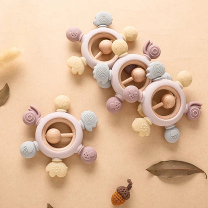 Montessori Rattle-Teether 2-in-1