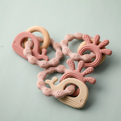 Sea Friends Silicone Teether