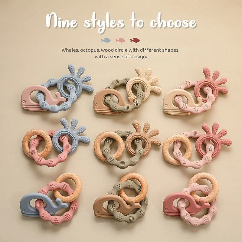 Sea Friends Silicone Teether