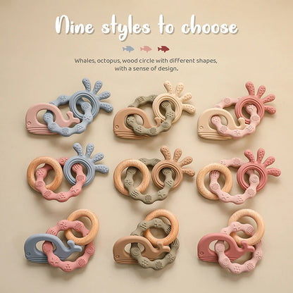 Sea Friends Silicone Teether