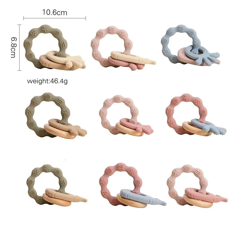 Sea Friends Silicone Teether