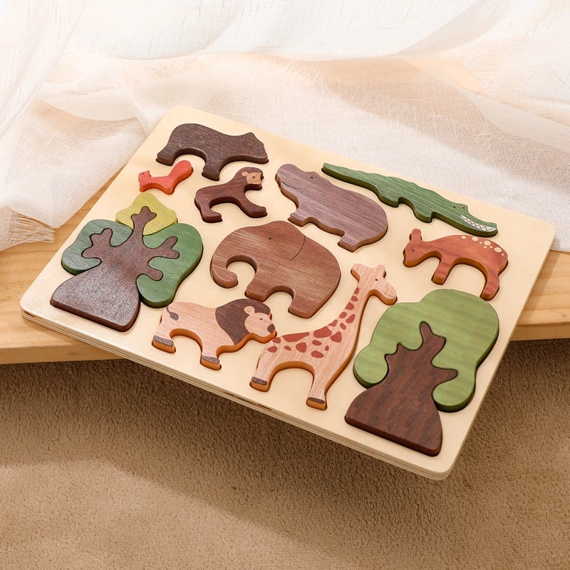Wooden Safari Puzzle