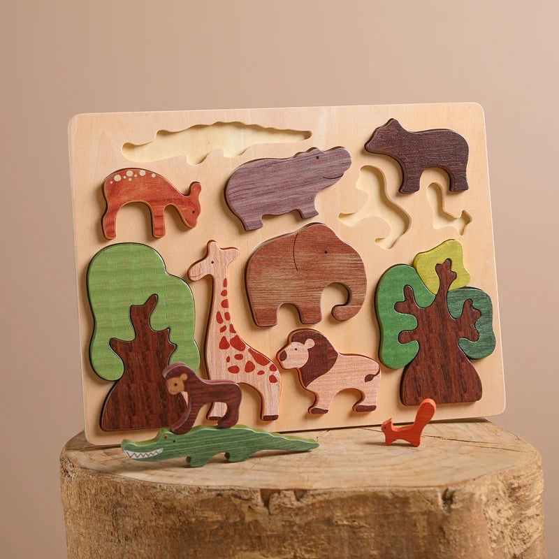 Wooden Safari Puzzle