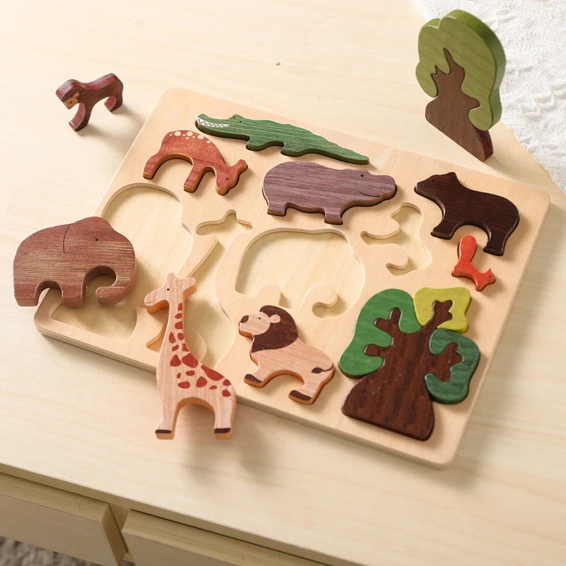 Wooden Safari Puzzle
