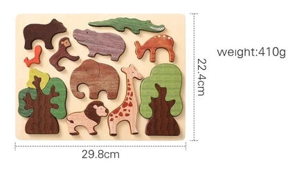 Wooden Safari Puzzle