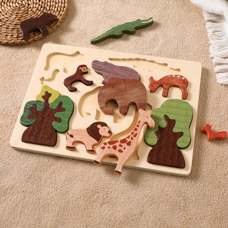 Wooden Safari Puzzle