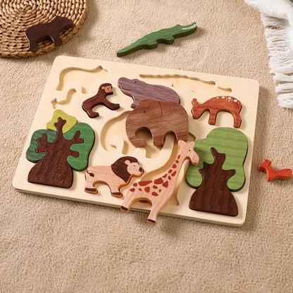Wooden Safari Puzzle