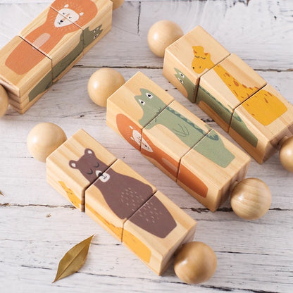 Rotating Animal Blocks