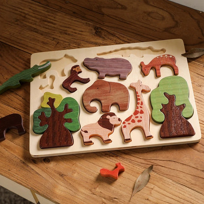 Wooden Safari Puzzle