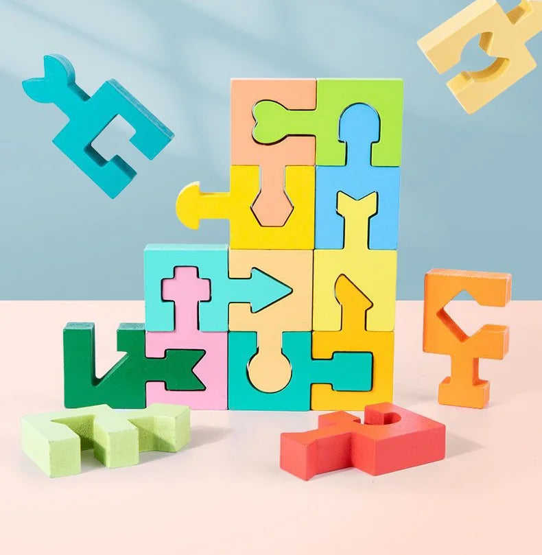 Montessori Tetris Puzzle