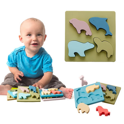 Animal Puzzle Stackers