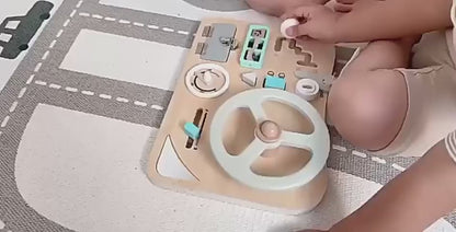 Busy Board Steering Wheel