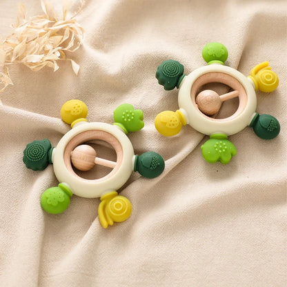 Montessori Rattle-Teether 2-in-1